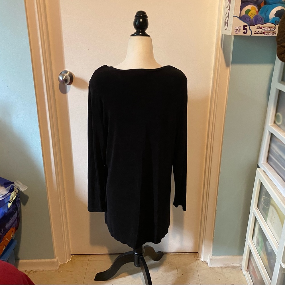 ARTEX BLACK TUNIC - Picture 7 of 9
